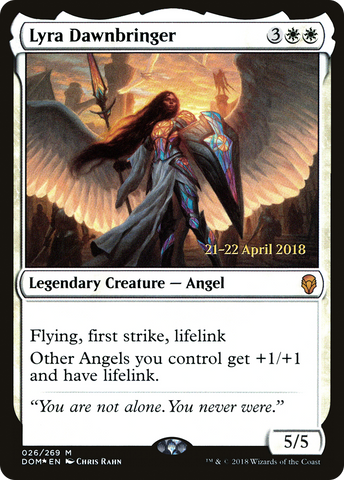 Lyra Dawnbringer  [Dominaria Prerelease Promos]