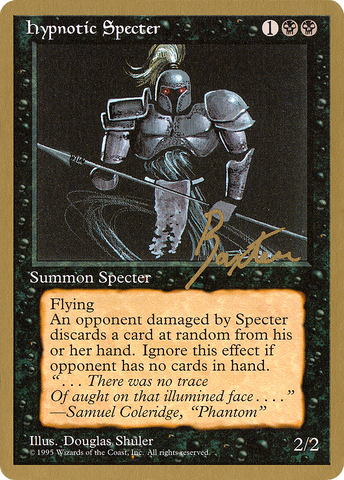 Hypnotic Specter (George Baxter) [Pro Tour Collector Set]
