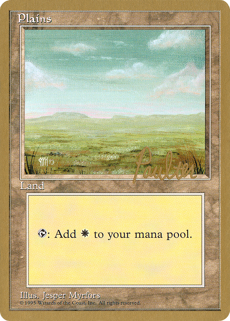 Plains (pp366) (Preston Poulter) [Pro Tour Collector Set]