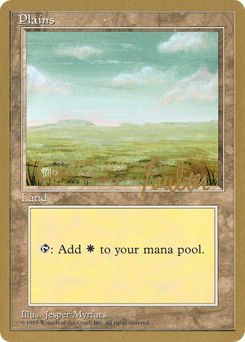 Plains (pp366) (Preston Poulter) [Pro Tour Collector Set]