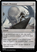 Titan's Presence [Commander Masters]