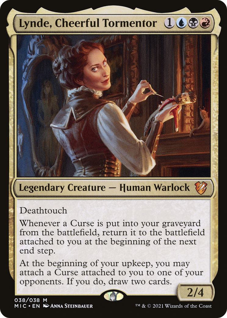 Lynde, Cheerful Tormentor [Innistrad: Midnight Hunt Commander]