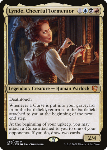 Lynde, Cheerful Tormentor [Innistrad: Midnight Hunt Commander]