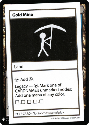 Gold Mine [Mystery Booster Playtest Cards]