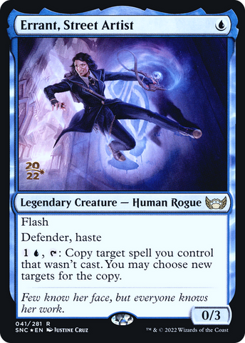 Errant, Street Artist [Streets of New Capenna Prerelease Promos]