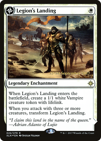 Legion's Landing // Adanto, the First Fort  [Ixalan Prerelease Promos]