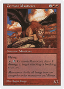 Crimson Manticore [Fifth Edition]