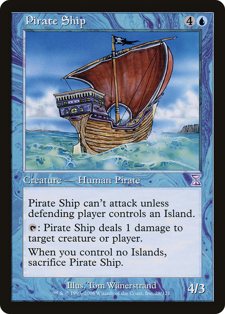 Pirate Ship [Time Spiral Timeshifted]