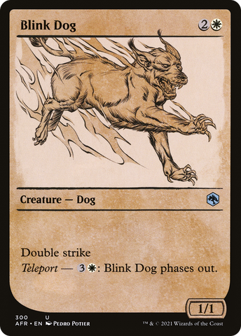 Blink Dog (Showcase) [Dungeons & Dragons: Adventures in the Forgotten Realms]