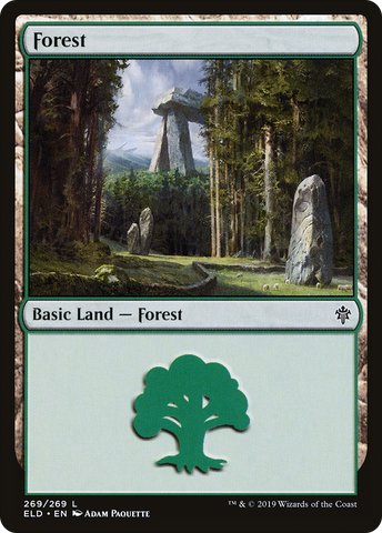 Forest (269) [Throne of Eldraine]