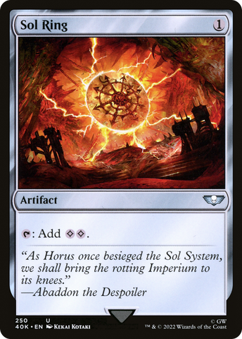 Sol Ring (250) [Universes Beyond: Warhammer 40,000]