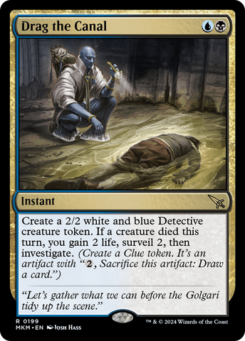 Drag the Canal [Murders at Karlov Manor]