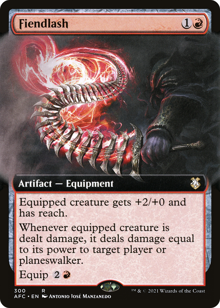 Fiendlash (Extended) [Dungeons & Dragons: Adventures in the Forgotten Realms Commander]