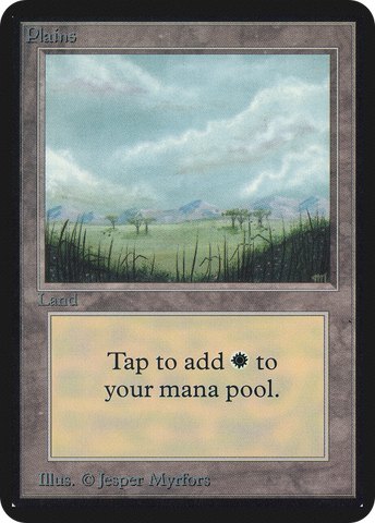 Plains (287) [Limited Edition Alpha]