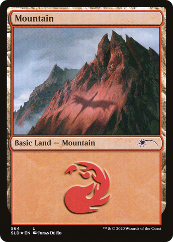 Mountain (Dragons) (564) [Secret Lair Drop Promos]