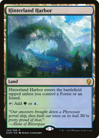 Hinterland Harbor (Promo Pack) [Dominaria Promos]