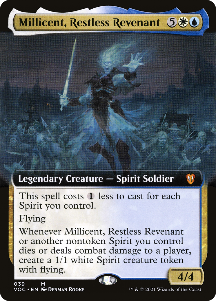 Millicent, Restless Revenant (Extended) [Innistrad: Crimson Vow Commander]