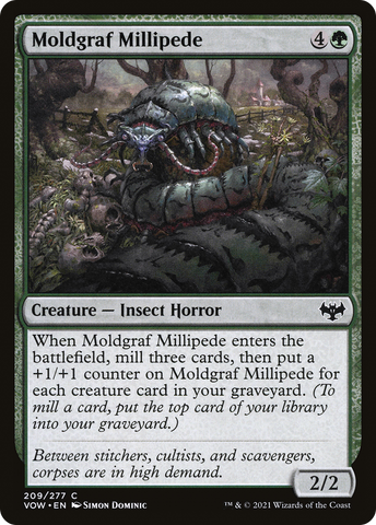 Moldgraf Millipede [Innistrad: Crimson Vow]