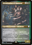 Abomination of Llanowar [Commander Legends Etched]