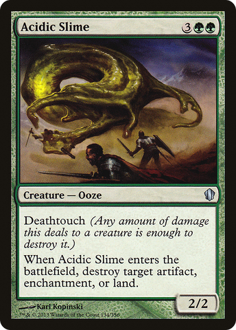 Acidic Slime [Commander 2013]