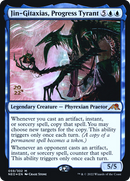 Jin-Gitaxias, Progress Tyrant [Kamigawa: Neon Dynasty Prerelease Promos]