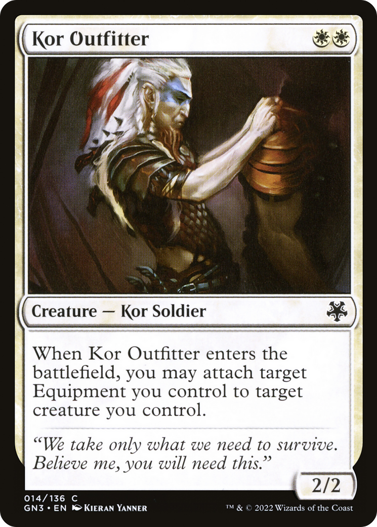 Kor Outfitter [Game Night: Free-for-All]