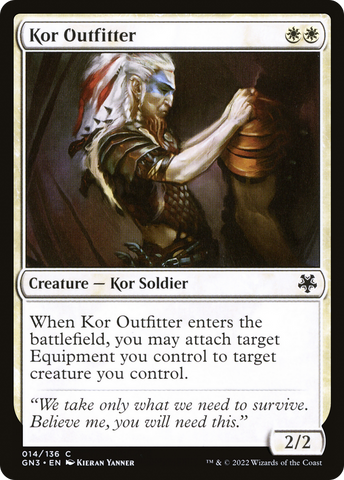 Kor Outfitter [Game Night: Free-for-All]