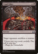 Cruel Edict (Divine vs. Demonic) [Duel Decks Anthology]