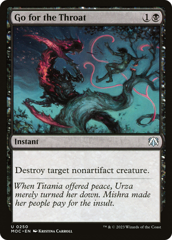 Go for the Throat [March of the Machine Commander]