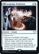 Academic Probation [Strixhaven: School of Mages Prerelease Promos]