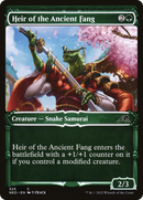 Heir of the Ancient Fang (Showcase Samurai) [Kamigawa: Neon Dynasty]