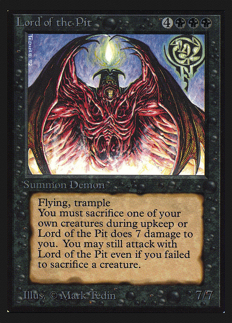 Lord of the Pit (IE) [Intl. Collectors’ Edition]