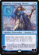 Kasmina, Enigmatic Mentor (Stained Glass) [Secret Lair Drop Promos]