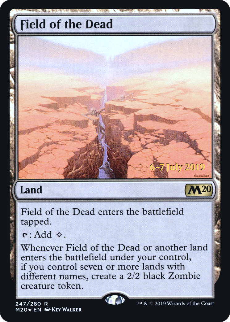 Field of the Dead  [Core Set 2020 Prerelease Promos]
