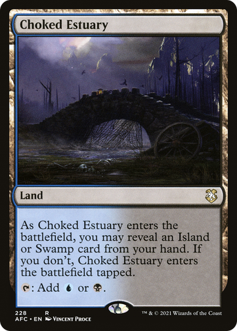 Choked Estuary [Dungeons & Dragons: Adventures in the Forgotten Realms Commander]