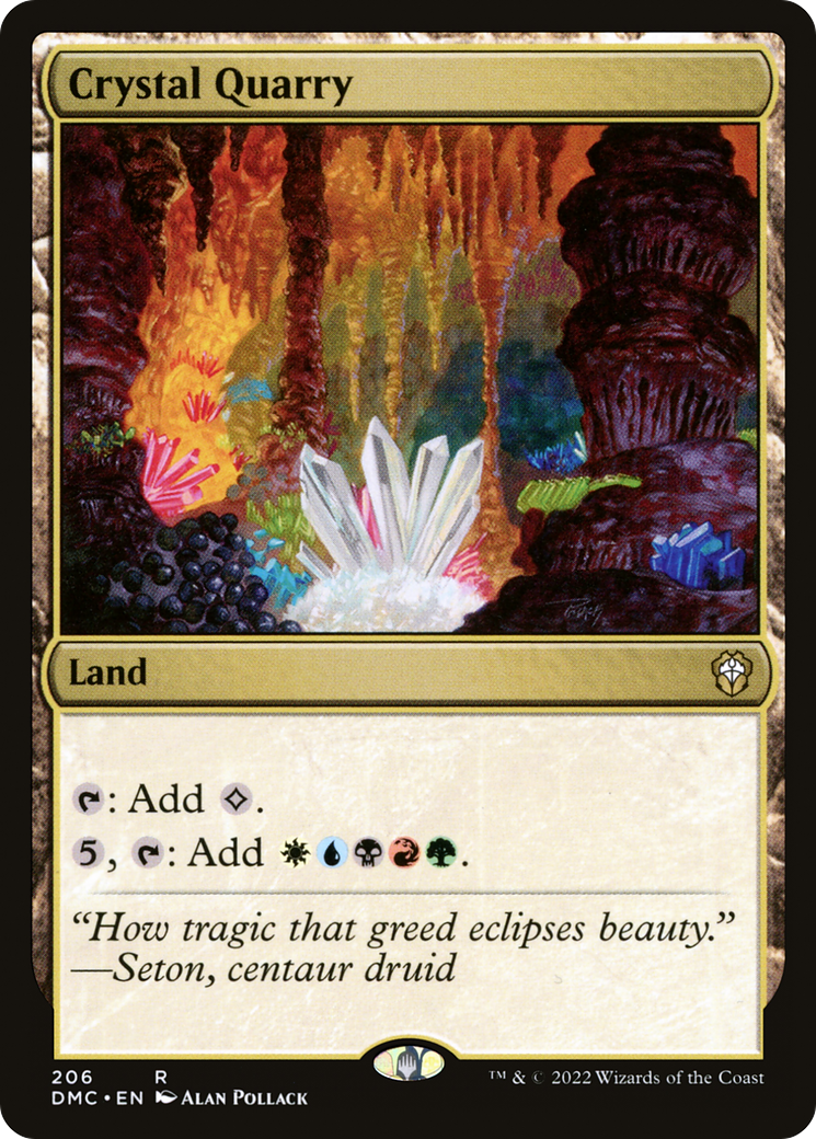 Crystal Quarry [Dominaria United Commander]