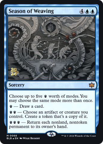 Season of Weaving [Bloomburrow Prerelease Promos]