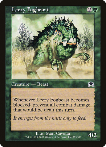 Leery Fogbeast [Onslaught]