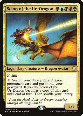 Scion of the Ur-Dragon [Commander 2017]