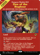 Den of the Bugbear (Dungeon Module) [Dungeons & Dragons: Adventures in the Forgotten Realms]