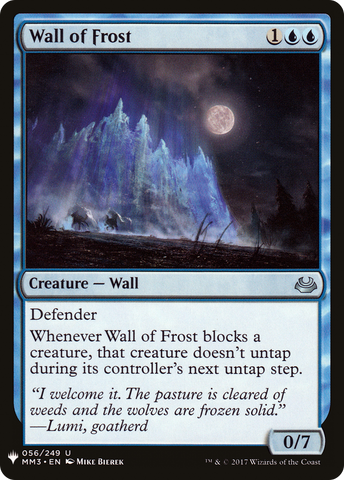 Wall of Frost [Mystery Booster]