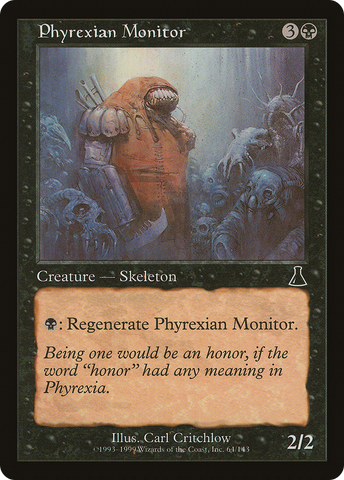 Phyrexian Monitor [Urza's Destiny]