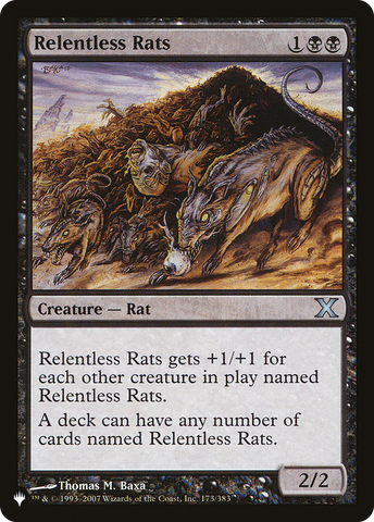 Relentless Rats [The List]