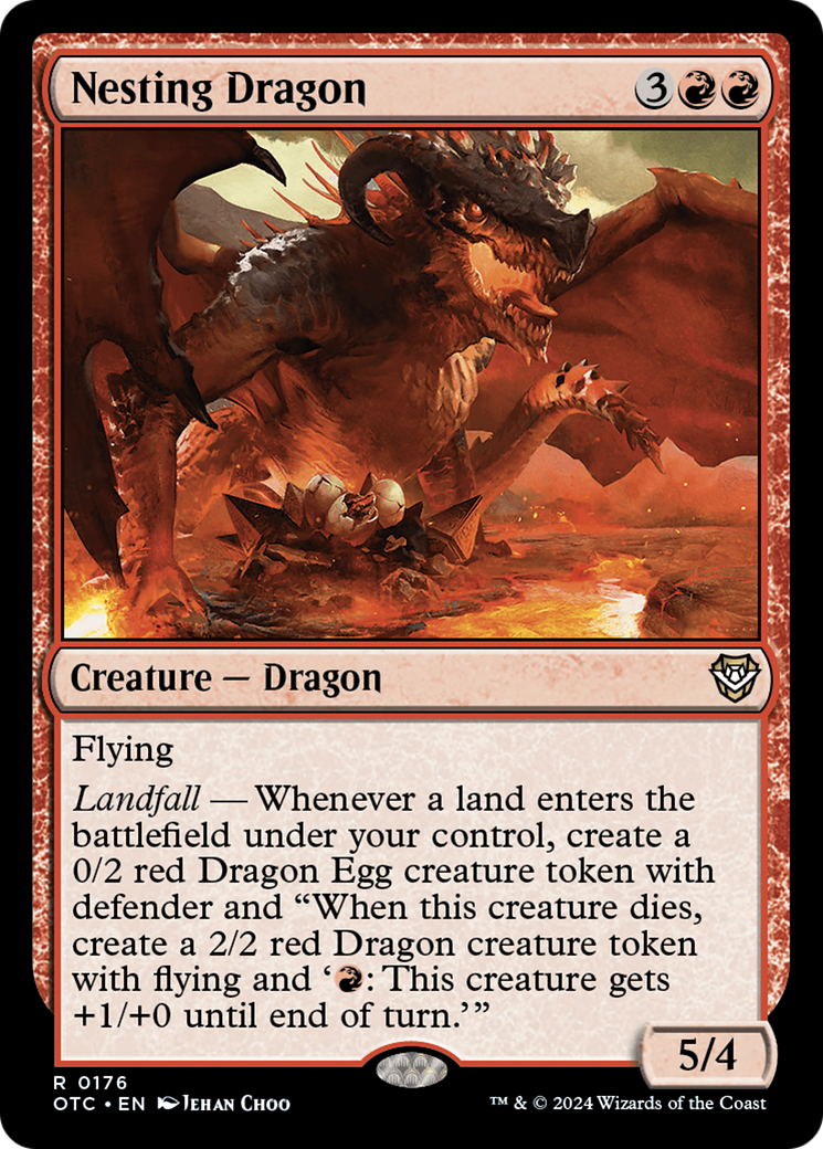 Nesting Dragon [Outlaws of Thunder Junction Commander]