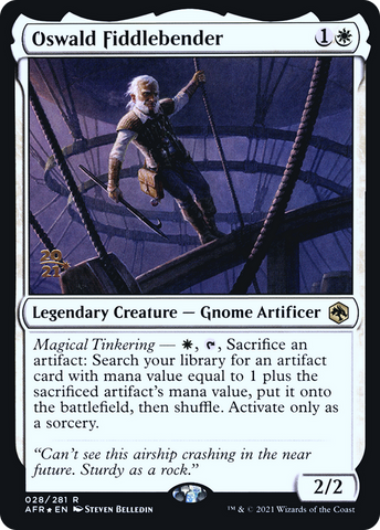 Oswald Fiddlebender [Dungeons & Dragons: Adventures in the Forgotten Realms Prerelease Promos]