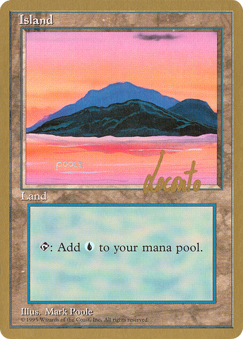 Island (ml369) (Michael Loconto) [Pro Tour Collector Set]