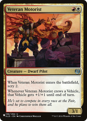 Veteran Motorist [The List]