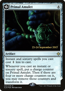 Primal Amulet // Primal Wellspring  [Ixalan Prerelease Promos]