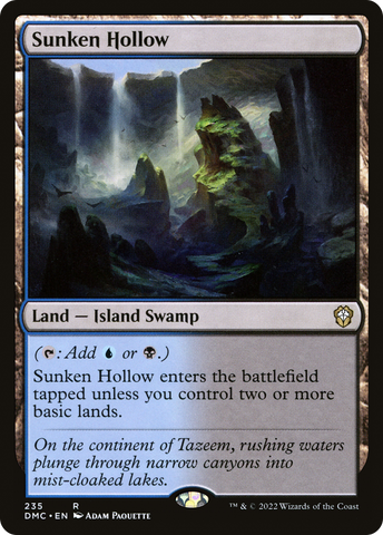 Sunken Hollow [Dominaria United Commander]