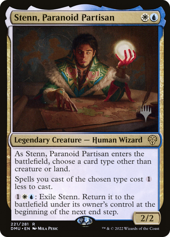 Stenn, Paranoid Partisan (Promo Pack) [Dominaria United Promos]